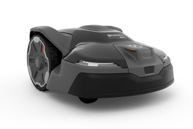 Husqvarna 420 iQ Automower Wire-Free Robotic Mower, 1 Acre Mowing Capacity w/ Charging Station & EPOS Reference Station 970727501