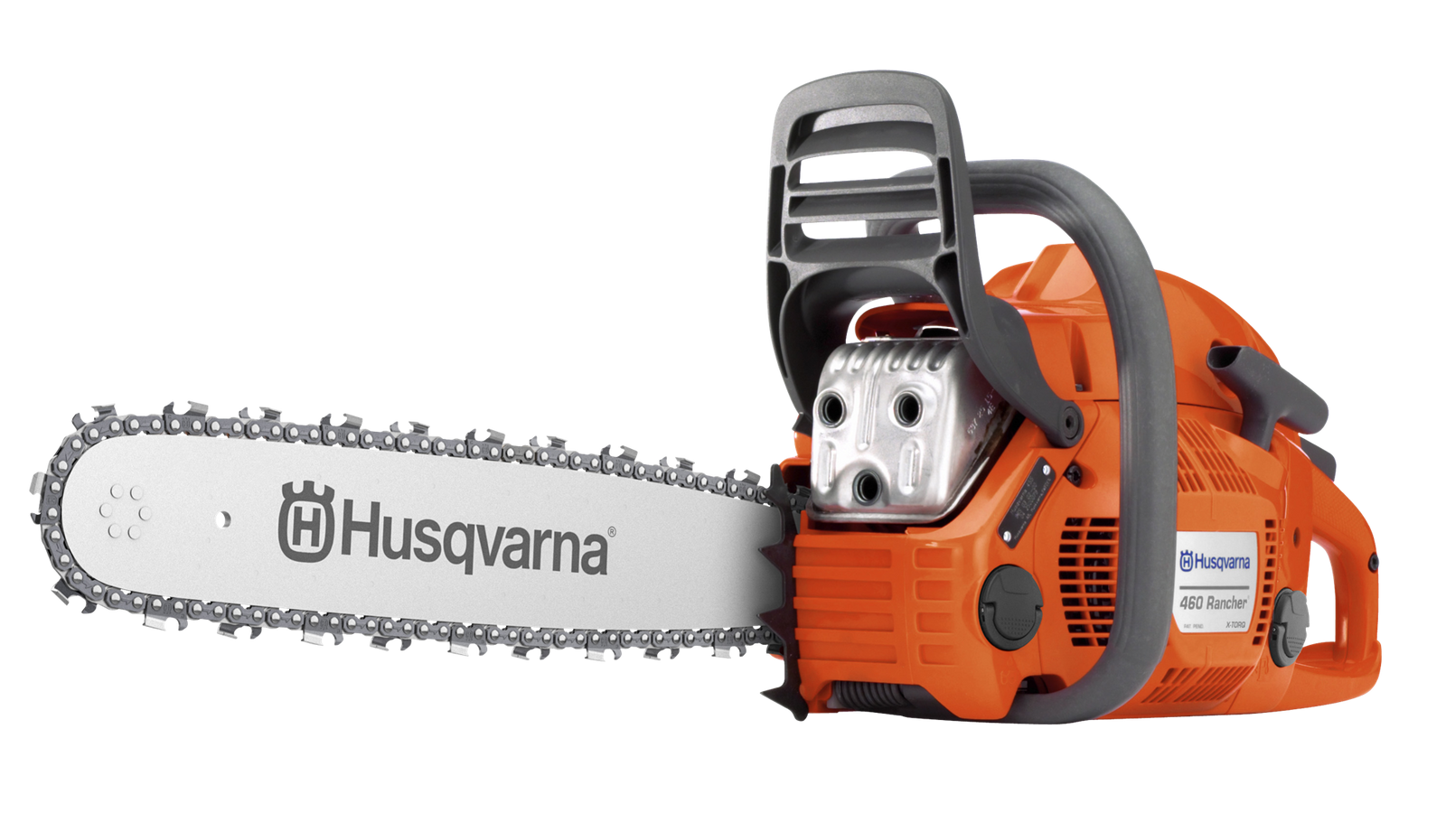  Husqvarna 460 Rancher Gas Chainsaw, 60.3-cc 3.6-HP, 2-Cycle  X-Torq Engine, 24 Inch Chainsaw with Automatic Adjustable Oil Pump, For  Wood Cutting, Tree Trimming and Land Clearing : Patio, Lawn & Garden